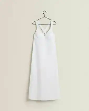 ZARA HOME Camisa de dormir algodão folho oferta