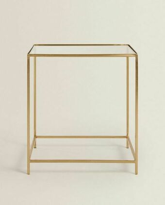 ZARA HOME Mesa quadrada oferta