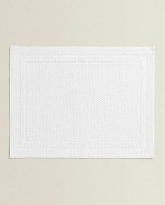 ZARA HOME Tapete de banho algodão oferta