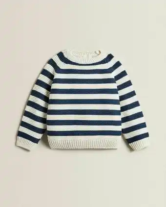 ZARA HOME Sweater algodão riscas oferta