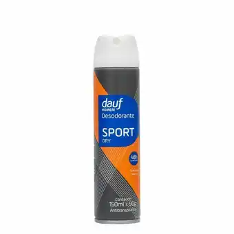 Farmácias Pague Menos Desodorante dauf sport dry aerossol 90g oferta