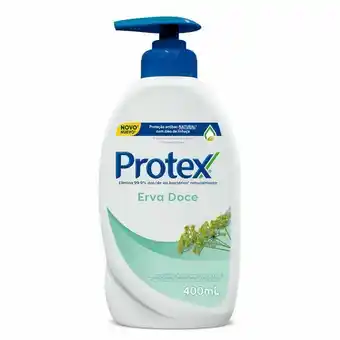 Sabonete protex para as mãos antibacteriano erva doce 400ml