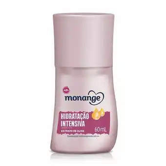 Farmácias Pague Menos Desodorante roll-on antitranspirante monange feminino hidratação intensiva 60ml oferta