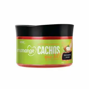 Geleia capilar monange condicionante cachos que tal 300g