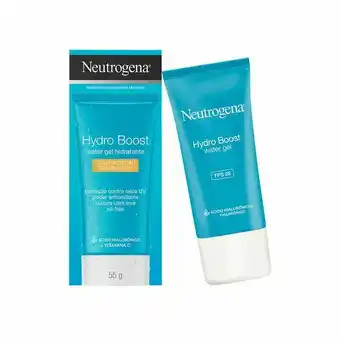 Farmácias Pague Menos Hidratante facial neutrogena hydro boost water fps 25 55g oferta