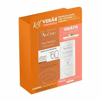 Avene mat perfect com cor fp60 50ml grátis água termal avene 50ml