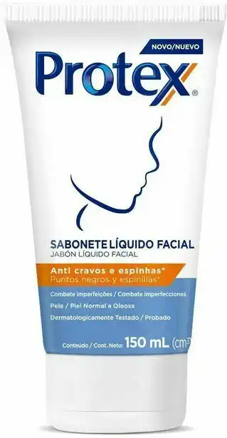 Farmácias Pague Menos Sabonete protex facial anti cravos e espinhas líquido 150ml oferta