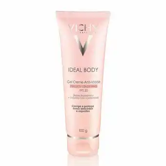 Loção hidratante vichy ideal body pescoço, colo e mãos 100g