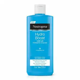 Farmácias Pague Menos Neutrogena hydro boost water gel 200ml oferta