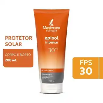 Episol intense fps30 corpo e rosto 200ml