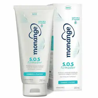 Farmácias Pague Menos Hidratante monange sos firmador 200ml oferta