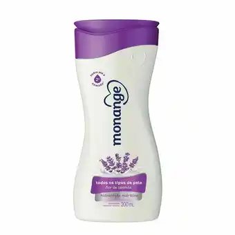 Farmácias Pague Menos Hidratante desodorante monange hidratação nutritiva flor de lavanda 200ml oferta