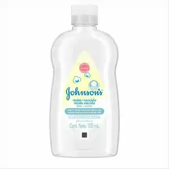 Óleo johnsons baby recém-nascido 100 ml