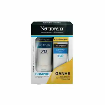 Protetor solar neutrogena sunfresh fps70 200ml gratis protetor solar neutrogena sun fresh facial fps60 50ml