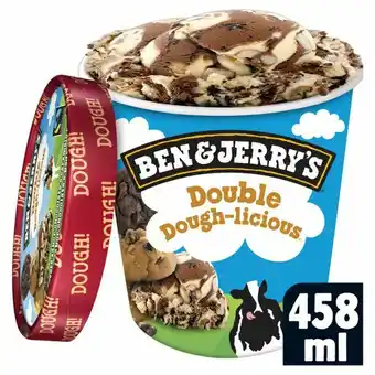 Sorvete ben jerrys double dough-licious 458ml