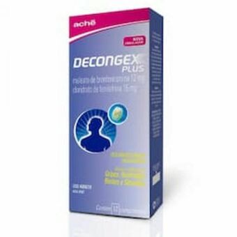 Decongex plus 12 comprimidos