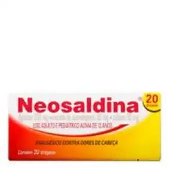 Neosaldina 20 drágeas