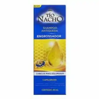 Drogasil Tio nacho engrossador shampoo antiqueda com 415ml oferta