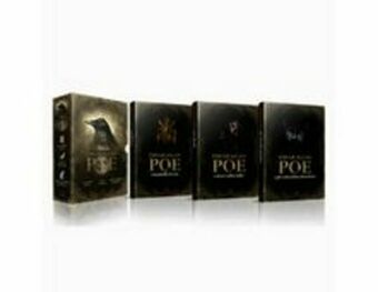 Box - edgar allan poe - histórias extraordinárias - 3 volumes - acompanha pôster