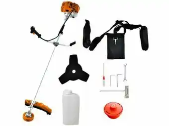 Roçadeira à gasolina intech machine skim 5500
