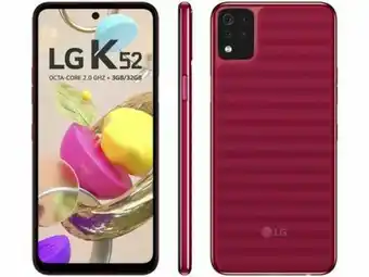 Oakley Smartphone lg k52 64gb vermelho 4g octa-core oferta