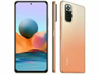 Smartphone xiaomi redmi note 10 pro 128gb bronze