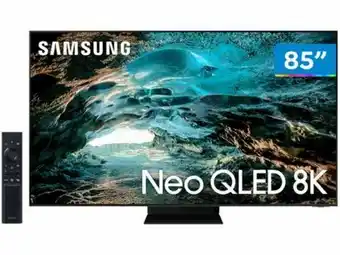 Smart tv ultra hd 8k neo qled 85” samsung neo