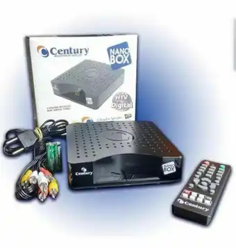 Receptor century nanobox analógico para antena parabólica
