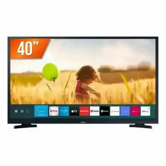 Smart tv led 40" full hd samsung 40t5300 2 hdmi usb