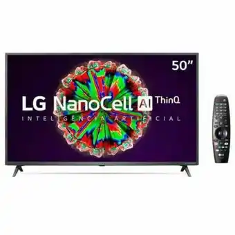 Oakley Smart tv nanocell 4k lg led 50" com thinqai, google assistente e wi-fi - 50nano79snd oferta