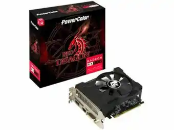 Placa de vídeo power color radeon rx 550