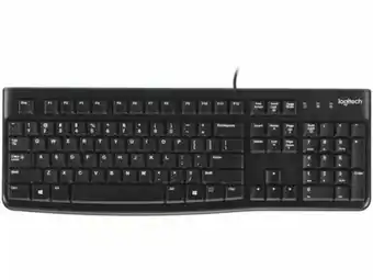 Teclado numérico usb logitech abnt preto k120