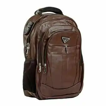 Oakley Mochila executiva masculina couro notebook encaixe usb 25 litros marrom oferta