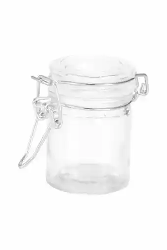 Pote de vidro com fecho hermético le 45ml com 6 unidades