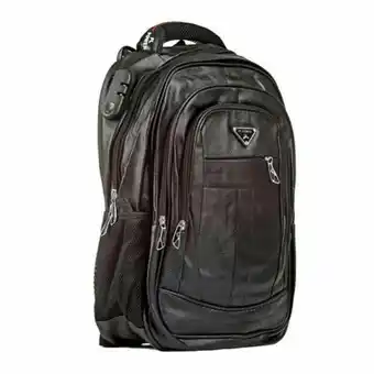 Oakley Mochila executiva masculina couro notebook encaixe usb 25 litros preta oferta