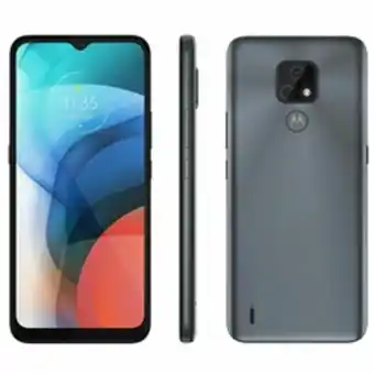 Smartphone motorola moto e7 64gb - 4g octa-core 2gb ram 6,5" câm. dupla + selfie 5mp