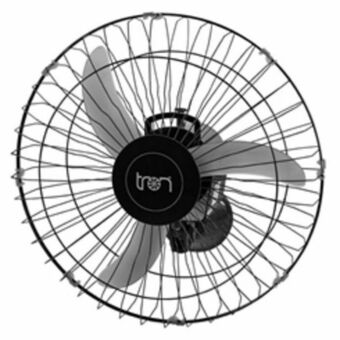 Ventilador de parede oscilante tron c1 50cm 140w preto
