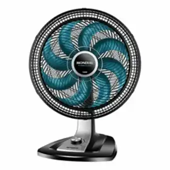Ventilador de mesa 40cm 8 pás mondial turbo vtx-40-8p preto