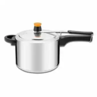 Panela de pressão turbo alumínio 4,5 litros - rochedo