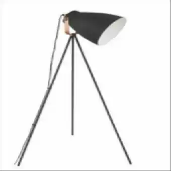 Carajás Luminária fortec de piso modern preto oferta