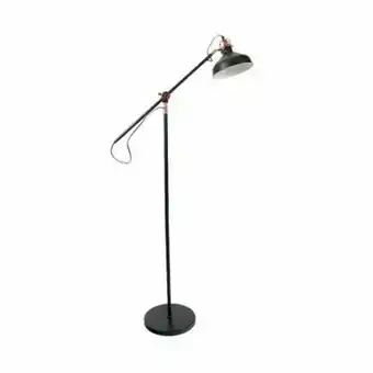 Luminária fortec de piso preto e27 eco1414