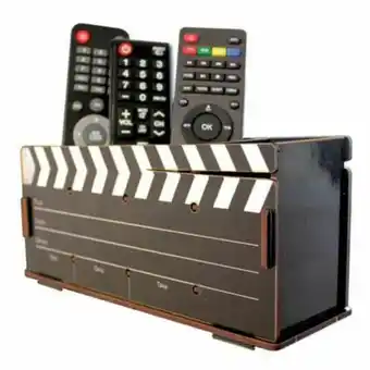 Porta controle cia laser claquete preto