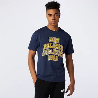 New Balance Camiseta new balance athletics masculina oferta
