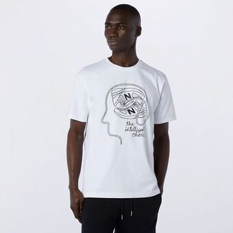 New Balance Camiseta new balance athletics masculina oferta