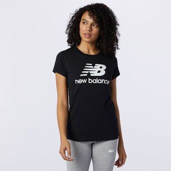 New Balance Camiseta new balance logo feminina oferta
