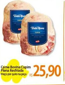 Atacadão Carne Bovina Cupim Plena Resfriada Preço por quilo na peça oferta
