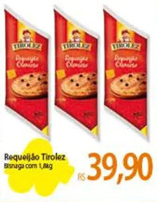 Atacadão Requeijão Tirolez 1.8kg oferta