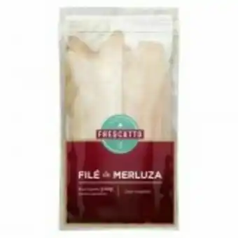 Hortifruti Filé de merluza congelado frescatto pacote 500g oferta
