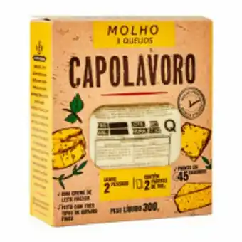 Hortifruti Molho 3 queijos capolavoro 300g oferta