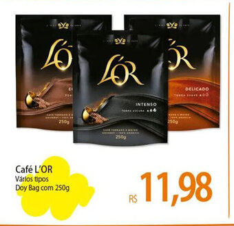 Atacadão Café L'OR Vários tipos Doy Bag com 250g oferta